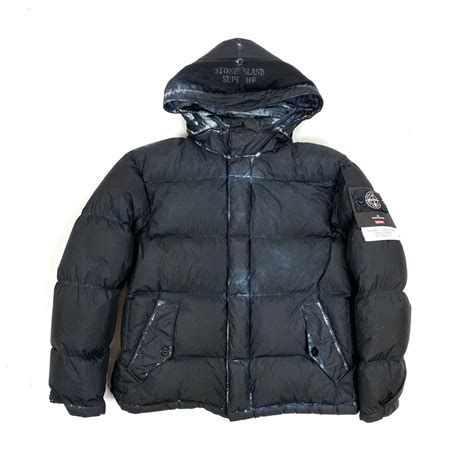 supreme x stone island puffer jacket